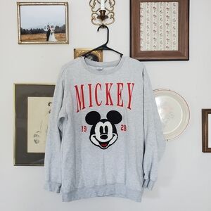 Disney Mickey Embroidered Sweatshirt